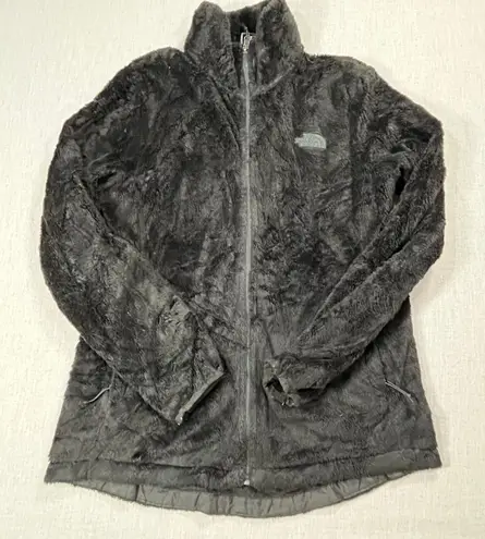 The North Face  Women’s Med Black Fuzzy Plush Full Zip Fleece Jacket Soft Winter thumbnail 1