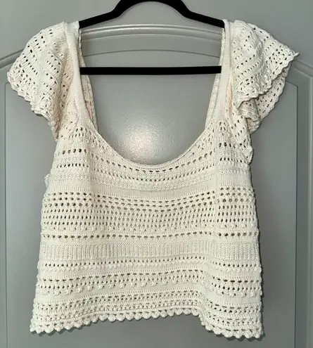 Sincerely Jules Crochet Knitted Top