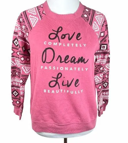 Wound Up Love Dream Live Sweatshirt, Pink, Medium