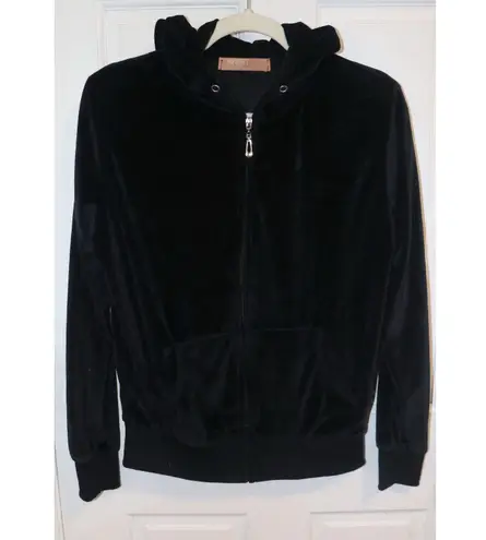 Black Velour Tracksuit