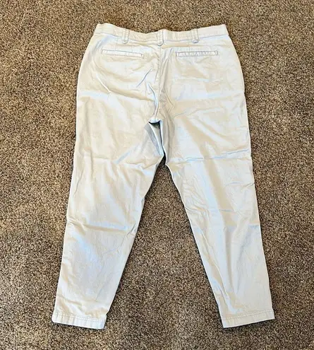 Riders By Lee  gray khaki capri pants size 16M