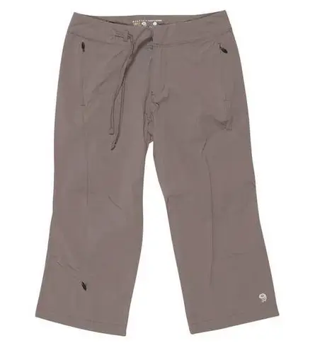 Mountain Hardwear  Ellinor Capri Pants Brown Hiking Size 8