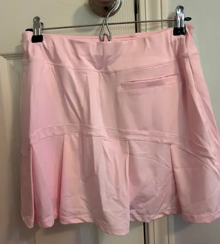 Light Pink Tennis Golf Skirt Skort With Built In Shorts Medium