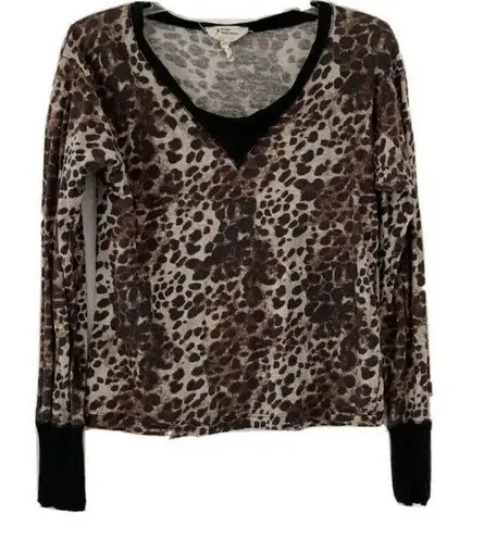 Isabel Marant Longsleeve Leopard shirt blouse top t-shirt Classic Size M