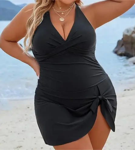 Blooming Jelly Swim Dress Size XXL Black New With Tag