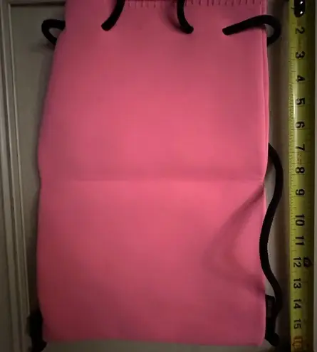 Triangl  swimwear neoprene bright pink backpack travel pouch NWOT