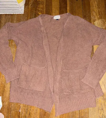 Universal Threads Pink Cardigan