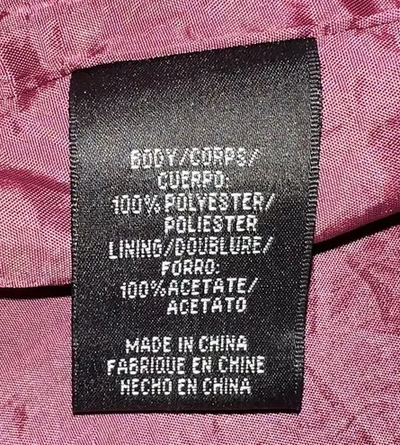 Jill Stuart Burgundy Black Colorblock Midi Dress