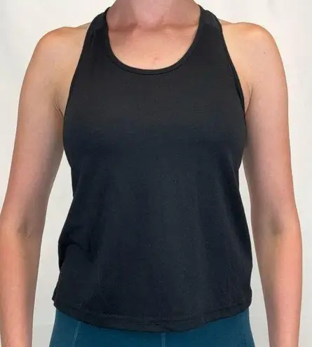 Old Navy  Active Ultralite Women's Black Racerback Athletic Tank Top S SM Small