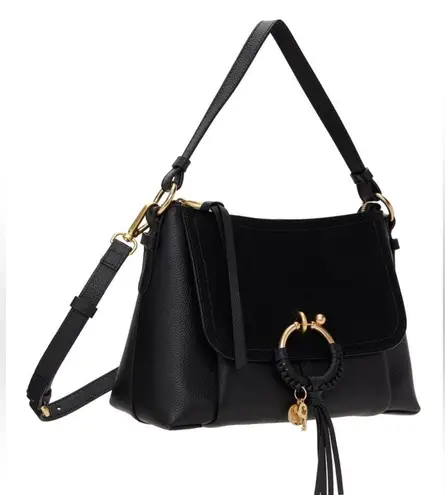 See By Chloe Joan Small Hobo Bag in Black, EXCELLENT! Retail $595