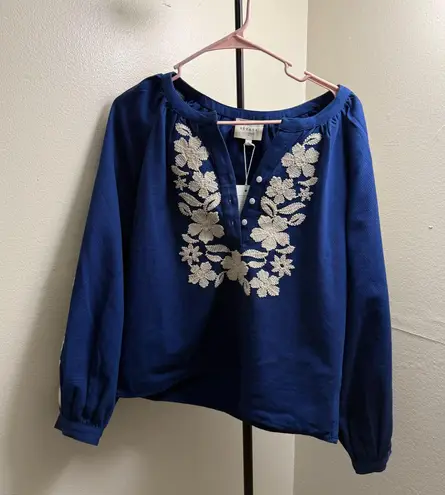 Sézane Sezane SAVERIA BLOUSE size 2 - NWT