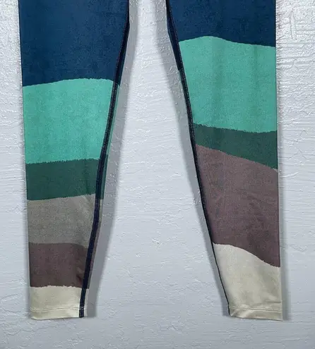 Beyond Yoga Women S Color Block Engineered Lux High Waisted 7/8 Yoga Leggings