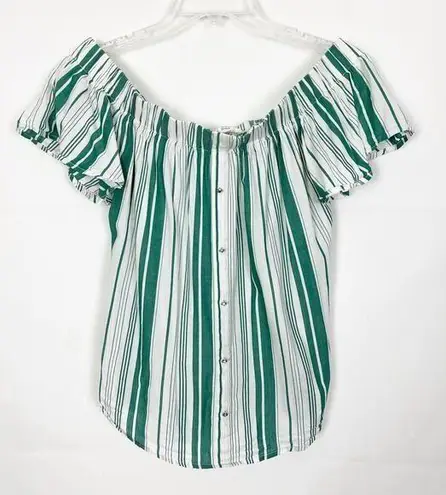 Seven Sisters Off Shoulder Top Womens XS Breathable Boho Chic Festival Feminine - Image 1