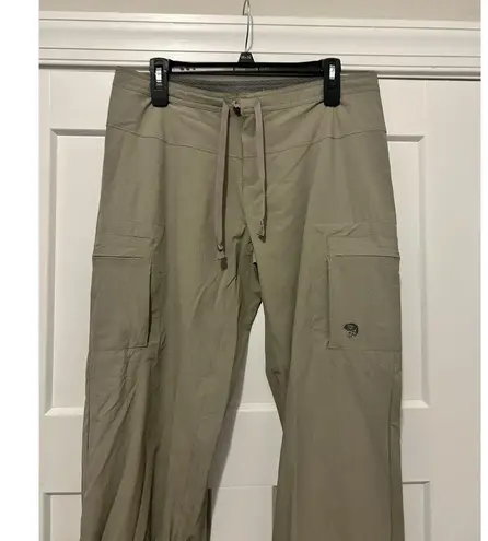 Mountain Hardwear Hiking Outdoor Work Pants Women’s Size 12 Tan Beige Stretch