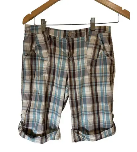 Bermuda Gitano Plaid  Shorts, SZ 4