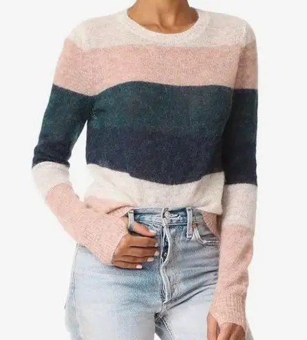 Pam & Gela EUC Alpaca Blend Striped Sweater Size Medium