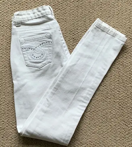 Red Rivet Women's White Jeans