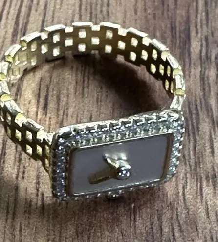 Sterling Silver Mother Of Pearl Ring Size 7