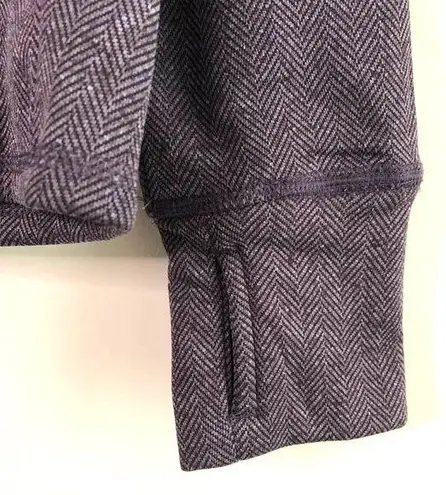 C9 Champion New Herringbone Fleece Track Jacket Full Zip Purple