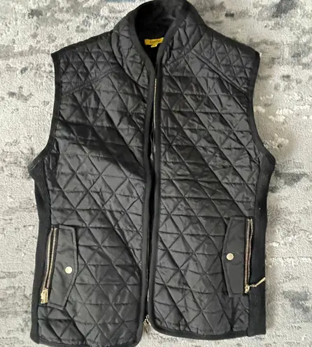 Daisy Black Vest