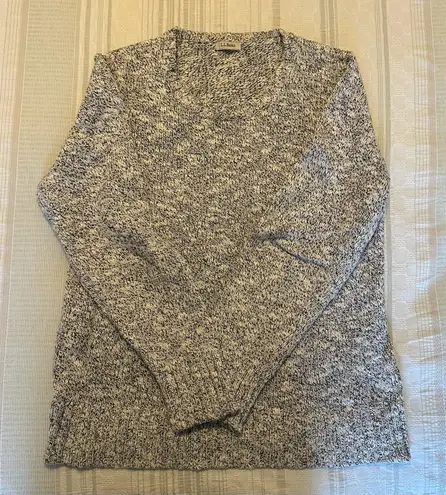 L.L. Bean Cotton Ragg Pullover Sweater Gray