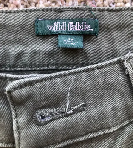 Wild Fable Green Wide Leg Jeans