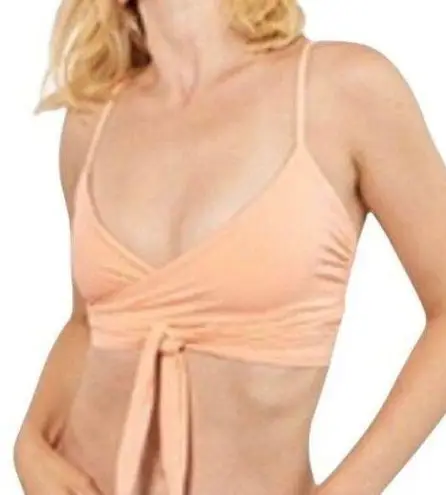 Mara Hoffman Mila Wrap Bikini top Appeal Size M
