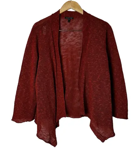 Eileen Fisher  Linen Blend Cardigan Sweater Size Large - Image 1