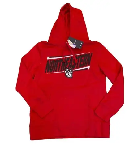 Fanatics NWT Northeastern University Hoodie Sweatshirt Red M