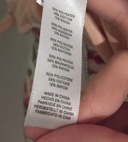 Alternative NWT Pink White Star Print Racerback Tank Top Shirt