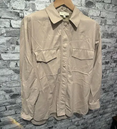 EUC Pinch Tan Long Sleeve Snap Fall Jacket Size Large