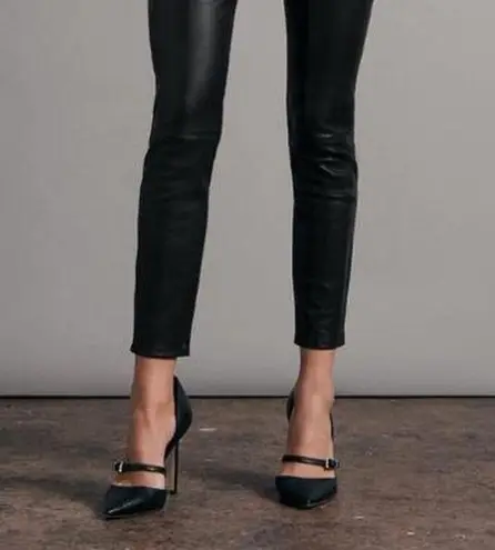 Rag and Bone  100% leather lamb leather pants jeans