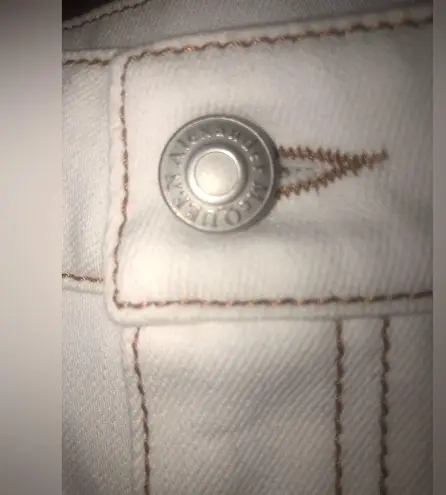 Alexander McQueen wide-leg cropped jeans