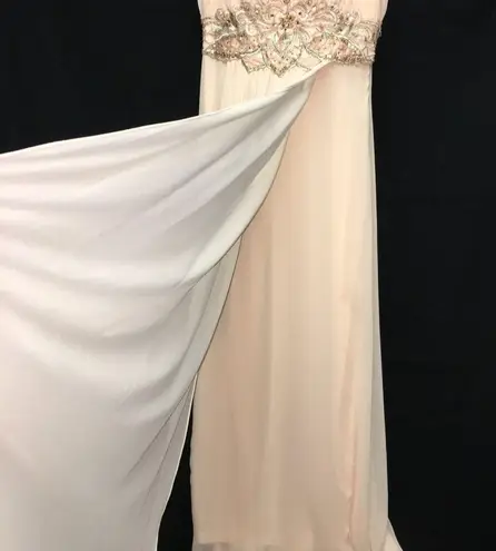 Sue Wong Embellished sleeveless Chiffon Gown