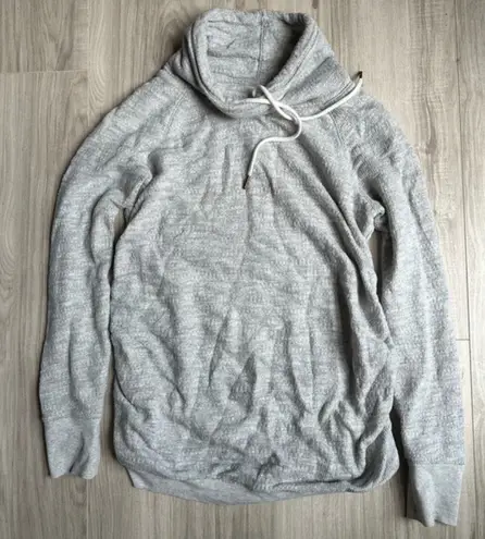 Isabel Maternity Cowl Neck Sweatshirt Maternity Gray Size undefined