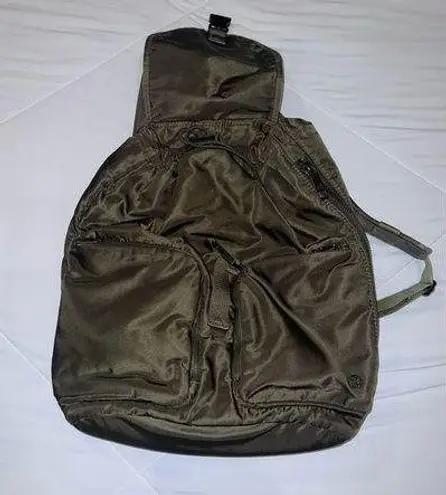 Lululemon  Army Green backpack