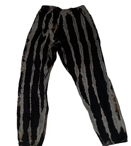 Fruit of the Loom  Tie-Dye Stripe Sweatpants Multicolor Unisex Size M