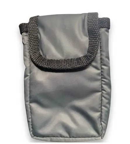 Small Gray Travel Pouch 3.5x5.5