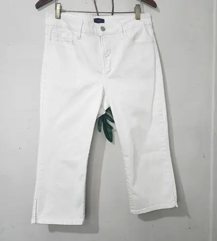 NYDJ Lift Tuck Technology White Crop Jean Pants