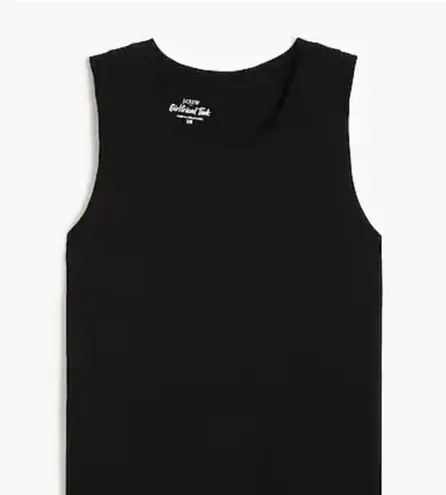 J.Crew  Black Girlfriend tank top