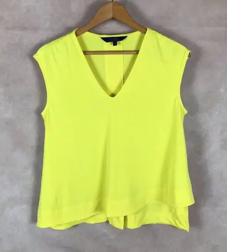 RACHEL Rachel Roy Yellow Cap Sleeve Hi