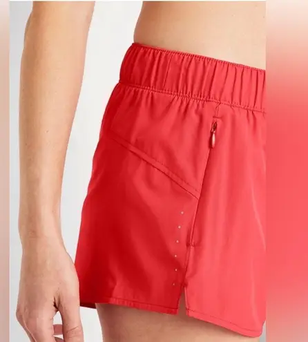 Old Navy  Active StretchTech Core Run Shorts in Cherry Tomato Size 3X NWT