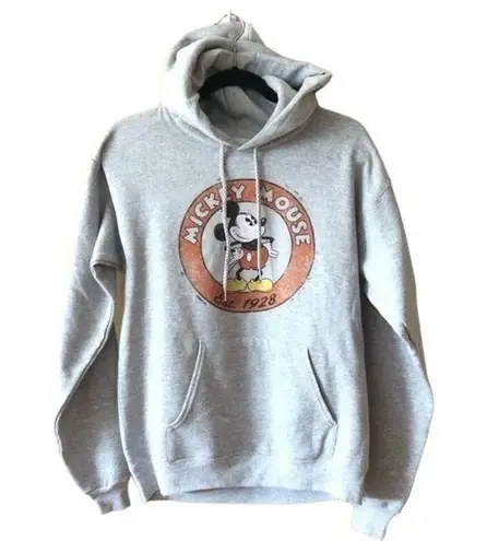 Disney Vintage  Mickey Mouse Est. 1928 Hoodie Size Medium