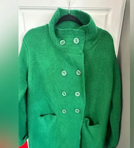 Women’s 100% Wool Compañia Fantastica Jacket Green Size M thumbnail 3