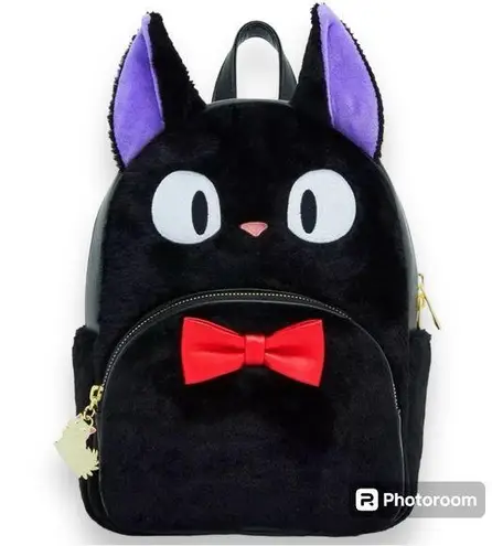 Studio Ghibli Kiki's Delivery Service Jiji Fuzzy Mini Backpack Black