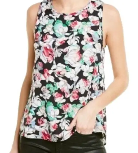 BCBGMAXAZRIA  floral tank blouse