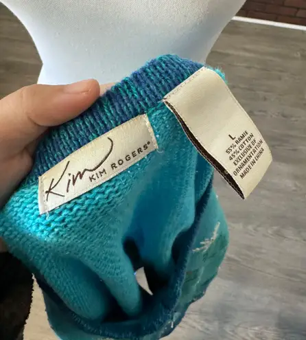 kim rogers Vintage Christmas Sweater With Snowman