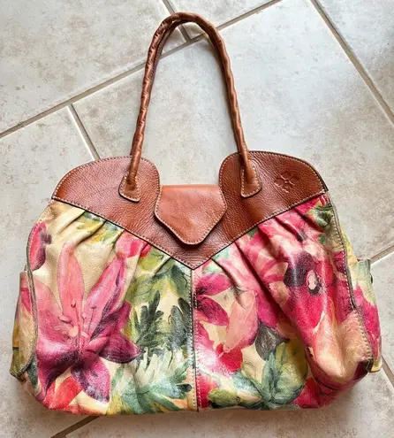 Patricia Nash Leather Floral Bag