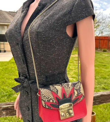 Furla METROPOLIS
Crossbody Mini Red/ Snake design