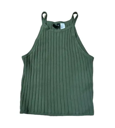 DIVIDED H&M Tank Top Green